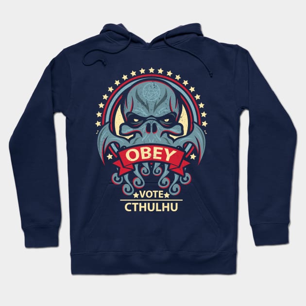 Vote Cthulhu Hoodie by jrberger